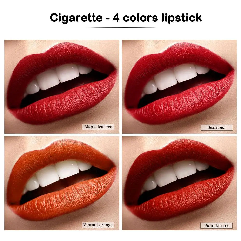 Spring Long-Lasting Matte Lipstick for Women, Waterproof Matte Lip Balm, Easy Coloring Glossy Lip Sticks, Music Festival Makeup Essentials, Moisturizing Hydrating Matte Lipstick, Girls and Women Cosmetic Accessories, Velvet Matt Finish Lip Gloss.