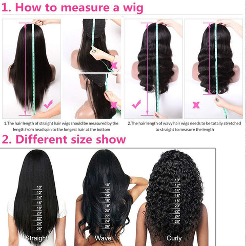 Deep Wave Lace Front Wigs Human Hair 180% Density Brazilian Human Hair Wig with Baby Hair Pre Plucked Natural Hairline Wigs for Black Women (16 Inch, 13X4 Deep Wave Wig)