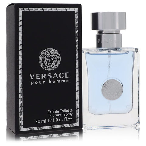 Versace Pour Homme by Versace Eau De Toilette Spray 1 oz (Men) Fragrance