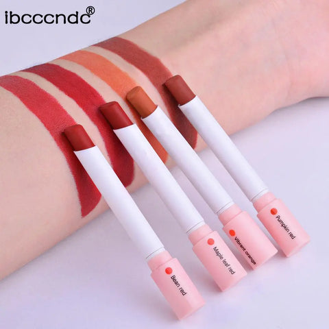 Spring Long-Lasting Matte Lipstick for Women, Waterproof Matte Lip Balm, Easy Coloring Glossy Lip Sticks, Music Festival Makeup Essentials, Moisturizing Hydrating Matte Lipstick, Girls and Women Cosmetic Accessories, Velvet Matt Finish Lip Gloss.