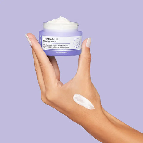 GOPURE Neck Cream - Tighten & Lift Firming Neck Cream for Crepey Skin