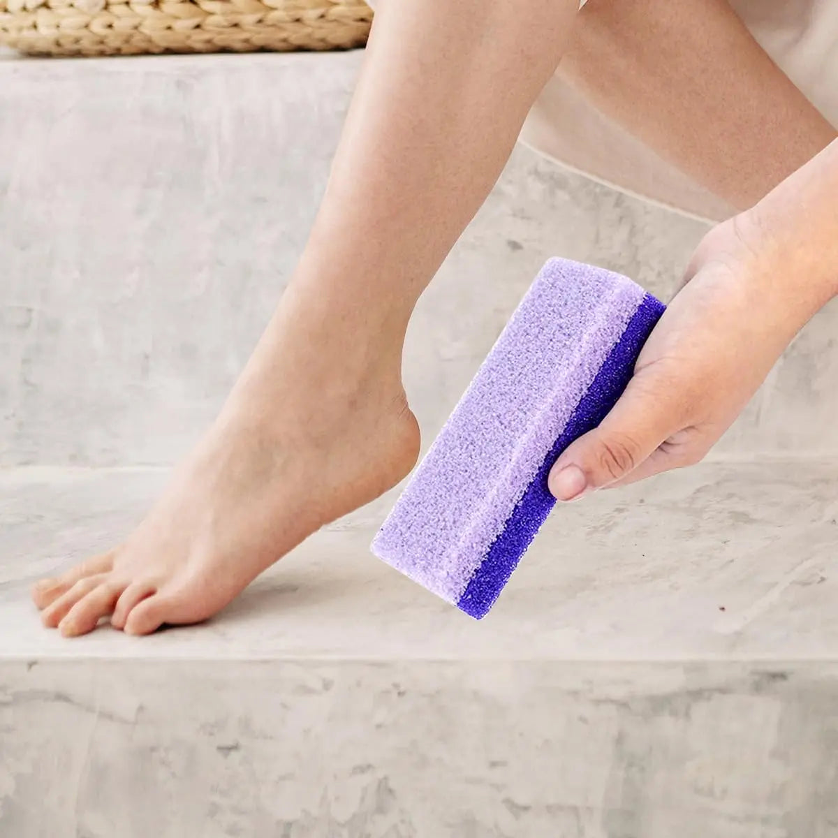 Comfort Double-Sided Foot File, Exfoliating Foot Scrubber, Hard Foam Foot Massager, Callus Remove Foot File Removes Dead Skin Hard Callus, Foot Care Tool, Manicure & Pedicure Tools for Men and Women for Home Use