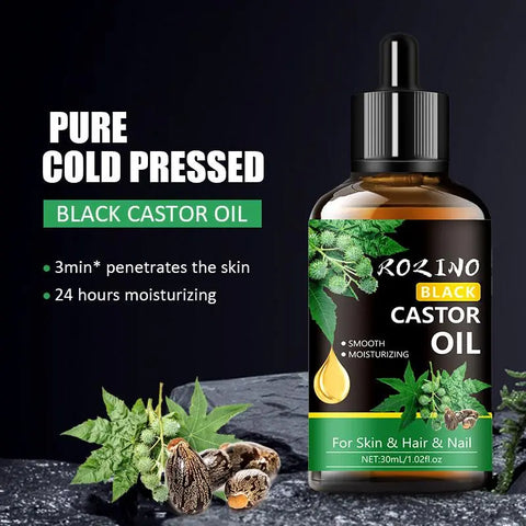 30Ml Comfort Body Care Organic Jamaican Black Castor Oil, Moisturizing & Strengthening Body Massage Oil, Hydrating Serums, Skin Soothing Skin Moisturizer, Deeply Hydrate & Comfort Skin, Personal Skincare Product, Skincare Gift Beauty Gifts