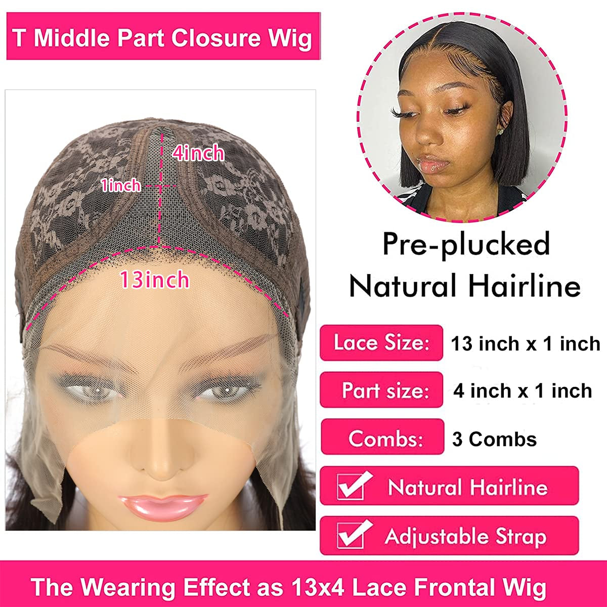 13X4X1 Lace Front Wigs Human Hair Curly Human Hair Wigs for Black Women 200% Density Glueless Lace Frontal Wigs Brazilian Virgin Human Hair Pre Plucked Bleached Knots Curly Wigs 12 Inch