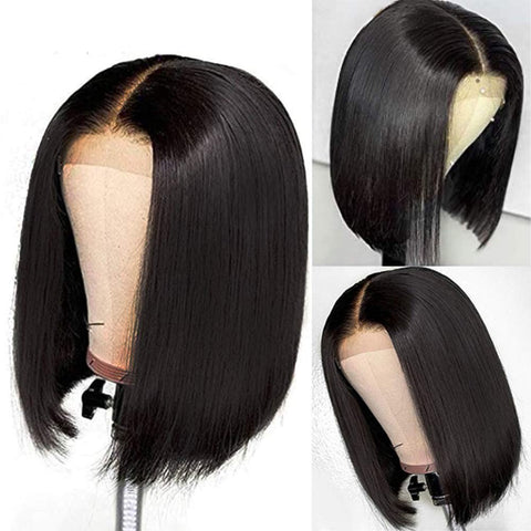 Short Straight Bob Wig Hair Wigs for Black Women, Wigs for Women 8Inch Short Bob Wigs Straight Hair